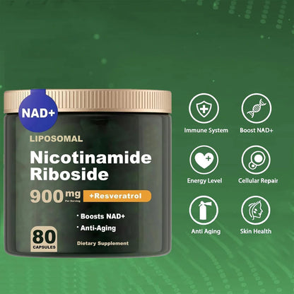 High Purity NAD+ Supplement for Anti-Aging, Energy & Focus