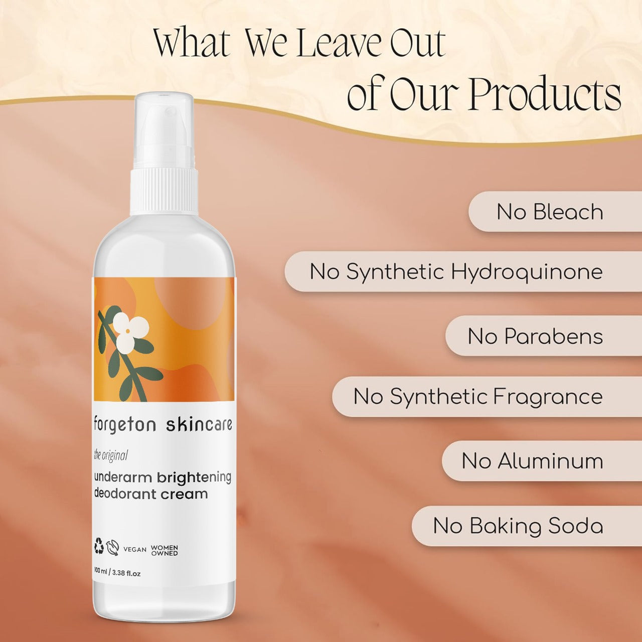 The Original Underarm Brightening Deodorant Cream (️‍🔥Pack of 2️‍🔥)