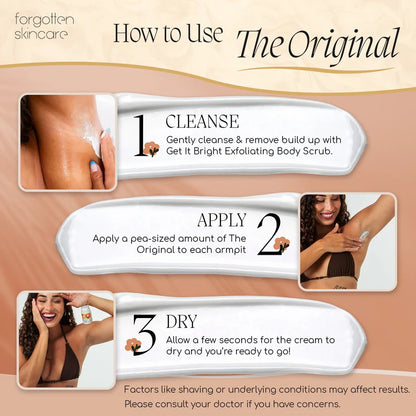 The Original Underarm Brightening Deodorant Cream (️‍🔥Pack of 2️‍🔥)